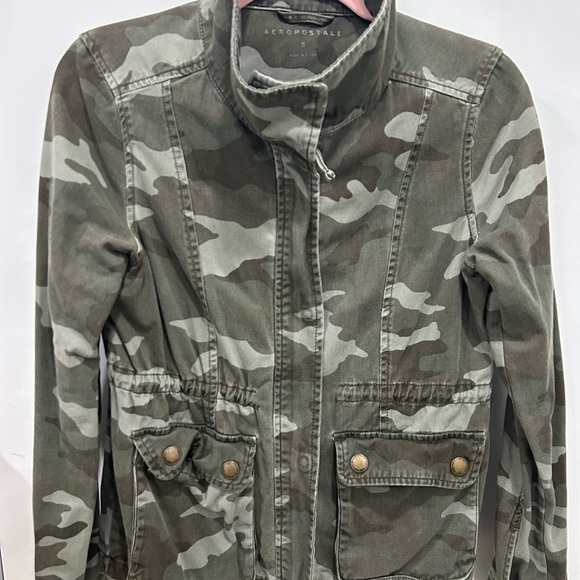 Aeropostale Jackets & Blazers - Aeropostale Camo Utility Jacket – Size S